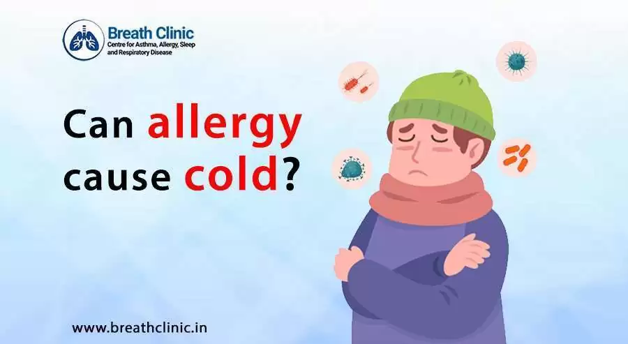 Can allergy cause cold?