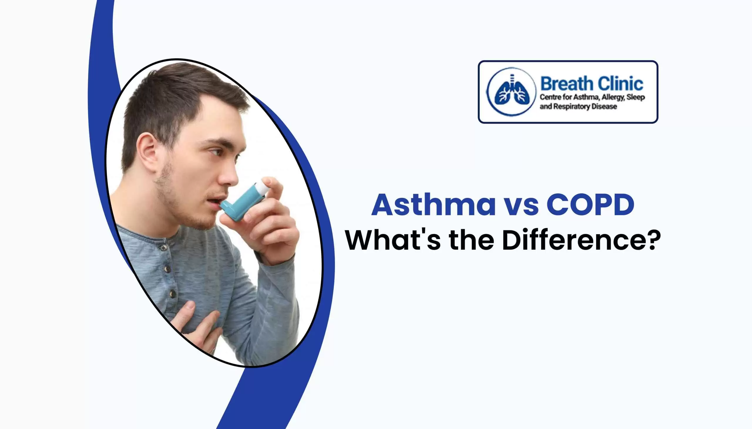 difference between Asthma and COPD