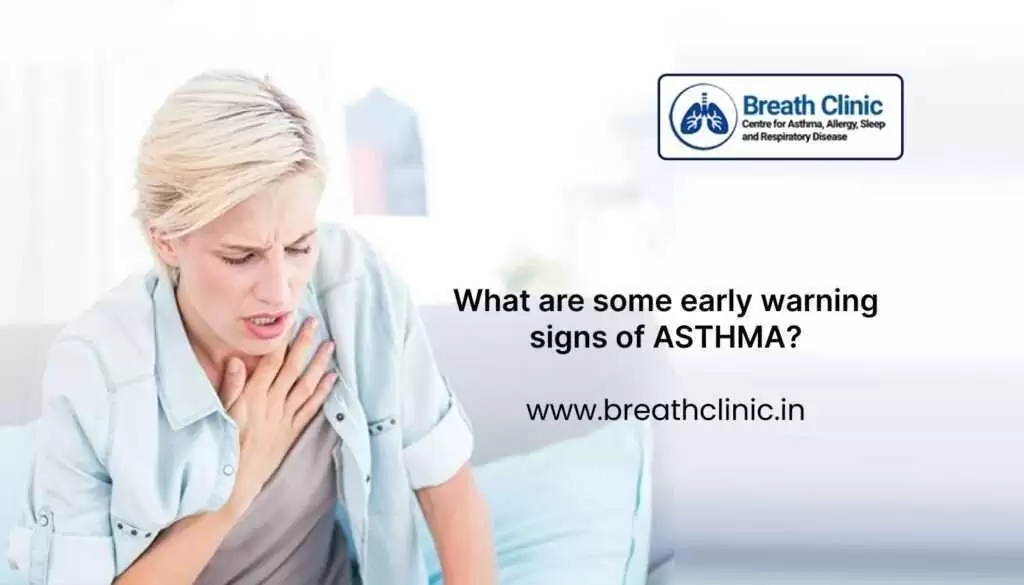 early warning signs of asthma