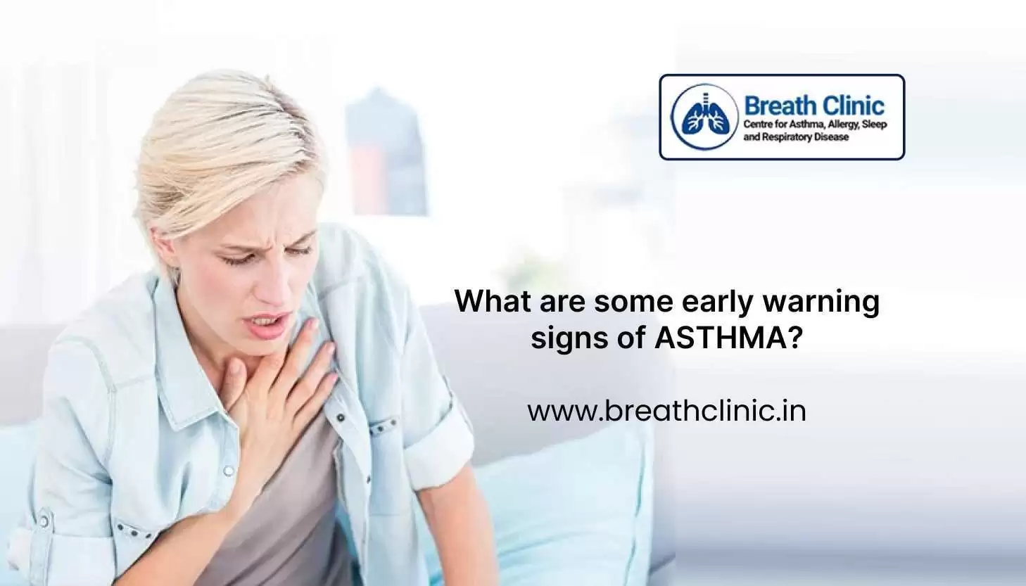 early warning signs of asthma