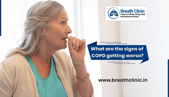 signs of COPD getting worse