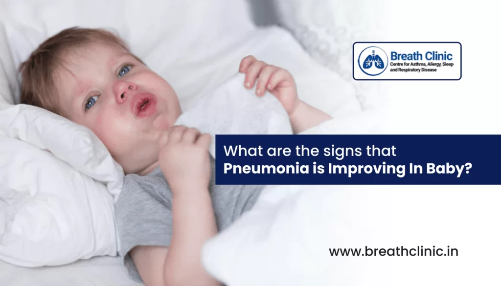 signs that pneumonia is improving